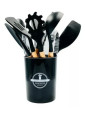 Kit 12 Utensílios de Cozinha Silicone - Cores Sortidas