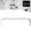 Fonte Slim Driver Para Perfil Fita De Led - 12v 7a 84w