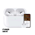 Fone de Ouvido iPhone 1:1 AirPods com GPS - 5ª Geração