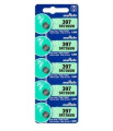 Cartela c/ 5 Baterias Murata - 397/SR726/SW