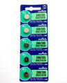Cartela c/ 5 Baterias  Murata - 399-395/SR927/w/SW