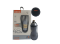 Carregador Veicular 48W USB + Tipo C - LE-535