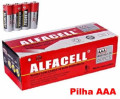 Pilha AAA - Alfacell cx. 60 unids.