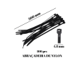Abraçadeira Nylon 300mm X 4.8mm - 100 unidades