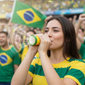 Corneta Apito Buzina Brasil Copa Do Mundo