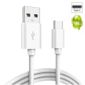 Cabo de Dados USB Tipo C 3A - 1m Sem Embalagem