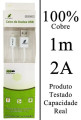 Cabo para Iphone - Flex - 100% Cobre