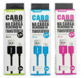 Cabo de Dados MicroUSB V8  2A - Cores Sortidas