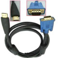 Cabo HDMI-VGA 1,5m (Não é conversor) LE-6619