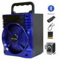 Caixa de Som Portátil com Bluetooth KTS-1018N - Cores Sortidas