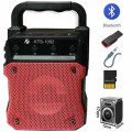 Caixa de Som Portátil com Bluetooth KTS-1092 - Cores Sortidas