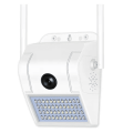 Câmera IP com LED