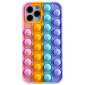 Capa TPU Pop It Fidget Anti Stress para iPhone 12 6.1