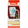 Carregador Tipo C - 2x USB - LE-520C - Lelong