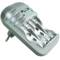 Carregador de Pilhas AA, AAA e 9V - FX-C03