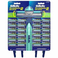 Gillette Prestobarba UltraGrip 2 - Cartela 12 pares