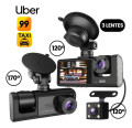DVR Carro - 3 Câmeras - com Tela