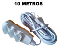 Extensão Elétrica 10 Metros 2P- Embalagem Blister