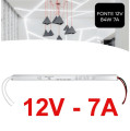 Fonte Super Slim - LED - 12V 7A