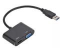 Adaptador USB 3.0 para HDTV / VGA com Áudio 