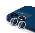 2 Protetores para Lente Strass Iphone 12/12 Mini