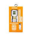 Carregador Veicular 2 USB V8 3.4V Kaidi