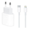 Carregador USB-C para iPhone - Tipo C - 20W +Cabo