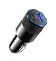 Carregador Veicular Turbo - 45W USB + Cabo Tipo C