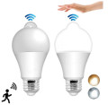 Lâmpada LED 12W com Sensor de Presença