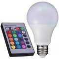 Lâmpada LED 3W - Colorida com Controle Remoto