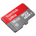 Cartão de Memória 16GB - Sandisk Ultra - Classe 10