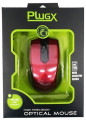 Mouse Óptico USB Plug-X M-204 - Cores Sortidas