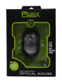 Mouse Óptico USB Plug-X M-201 - Cores Sortidas