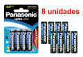 Pilha AA Super Hyper - Panasonic (Cartela com 8)