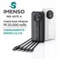Bateria Externa 20.000mAh - Turbo - Imenso 601D