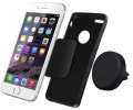 Suporte Magnético de Celular para Ar Condicionado - Cor Preta