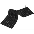 Teclado USB Flexível em Silicone - XZ-109