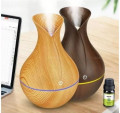 Umidificador de Ar com Led - Bambu Madeira 