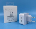 Tomada Dupla USB-C para iPhone 35W