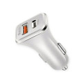 Carregador de Celular Turbo - Carro Dual - 20W 3.0
