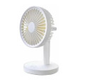 Mini Ventilador de Mesa Recarregável - Cores Sortidas