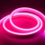 Fita LED Neon Rosa Flexível 