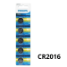 Bateria CR2016 - Cartela 5 unidades - Philips