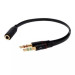 Cabo Adaptador 1 "P2 Fêmea" para 2 "P2 Macho"