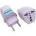 Adaptador Tomada Universal Padrão Europeu - Cores Sortidas