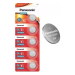 Bateria de Lítio 3V CR2032 Cartela C/ 5 unidades - Panasonic