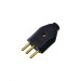 Tomada Elétrica Macho 3P 10A - 1* Linha