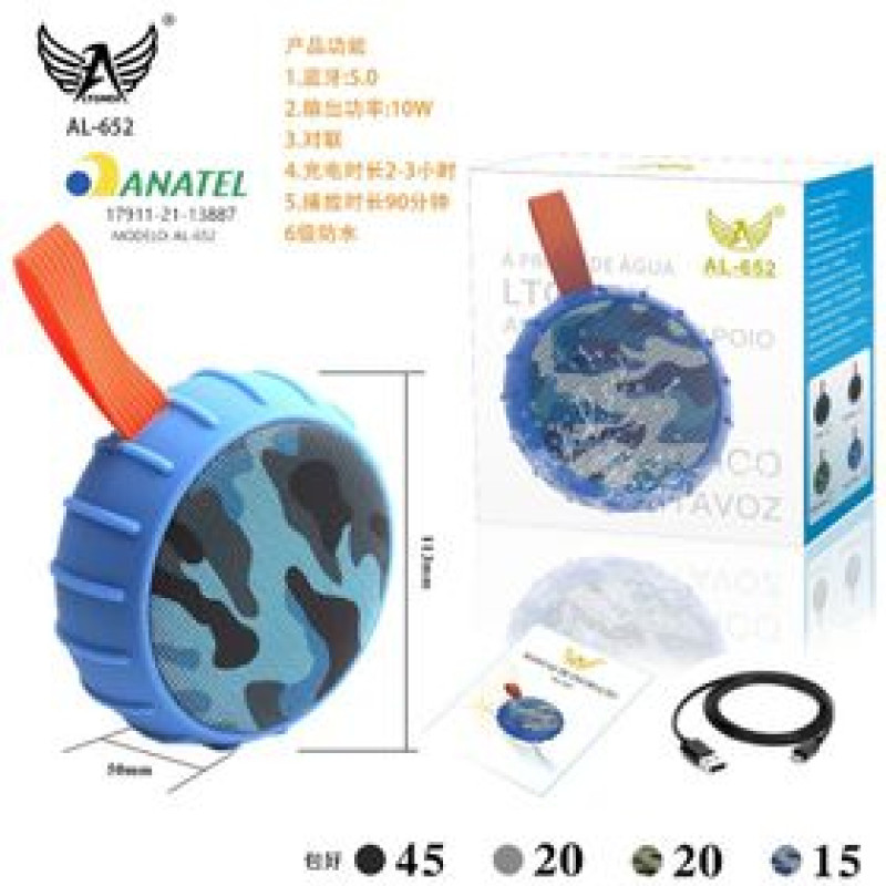 Fornecedor para Lojistas Caixa de Som Portátil c/ Bluetooth Knup