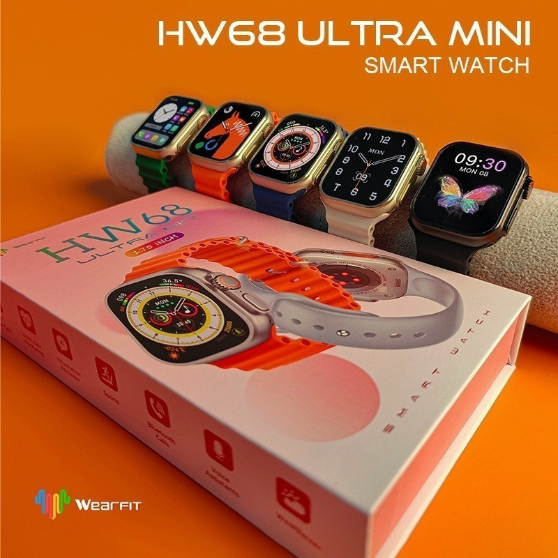 Rei da Loja Relógio SmartWatch HW68 Ultra mini