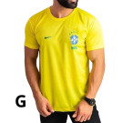 Camiseta Dryfit Brasil - Tamanho G - Modelo S